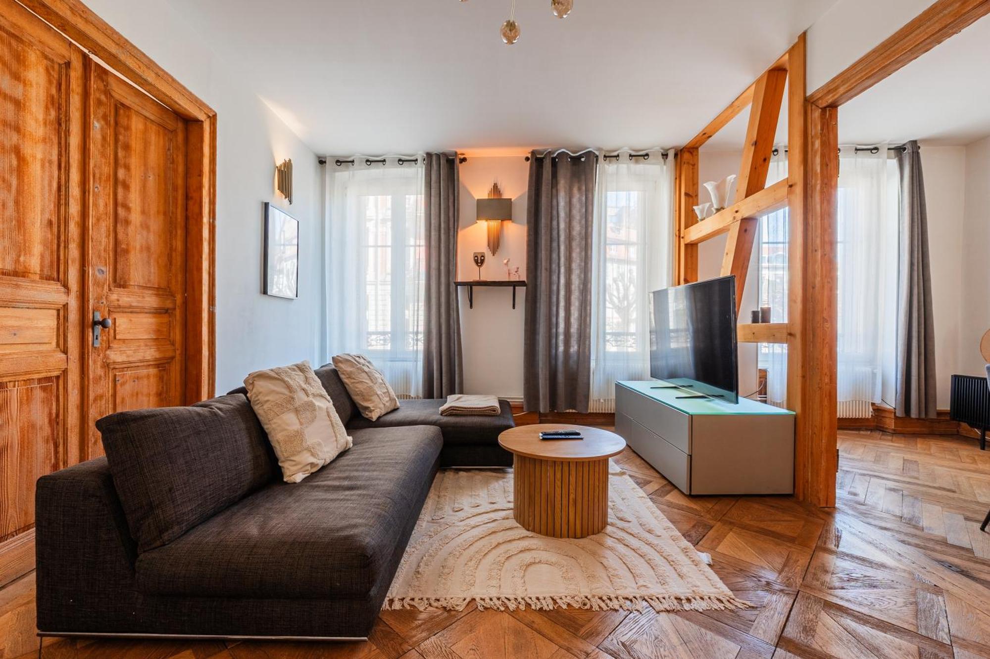 L'Ecrin Strasbourgeois - T3 Avec Grande Terrasse Apartamento Exterior foto